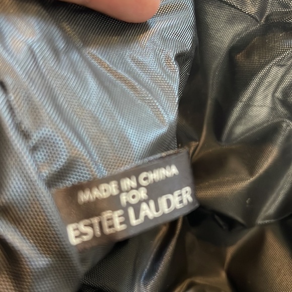 Estes Lauder women’s leather and tweed fabrics with 2 leather handles - Picture 6 of 9